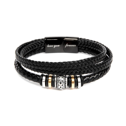 Love You Forever To My Grandson Bracelet Will Never Lose